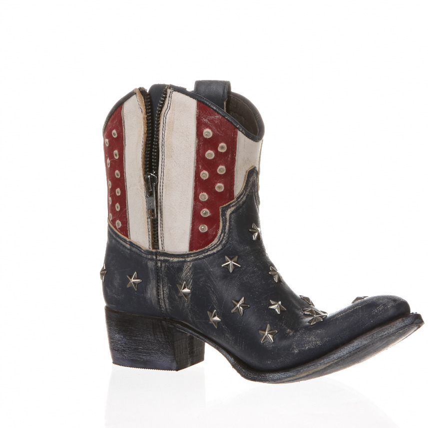 Cowboy Stiefel Sara Raspado Stars & Stripes