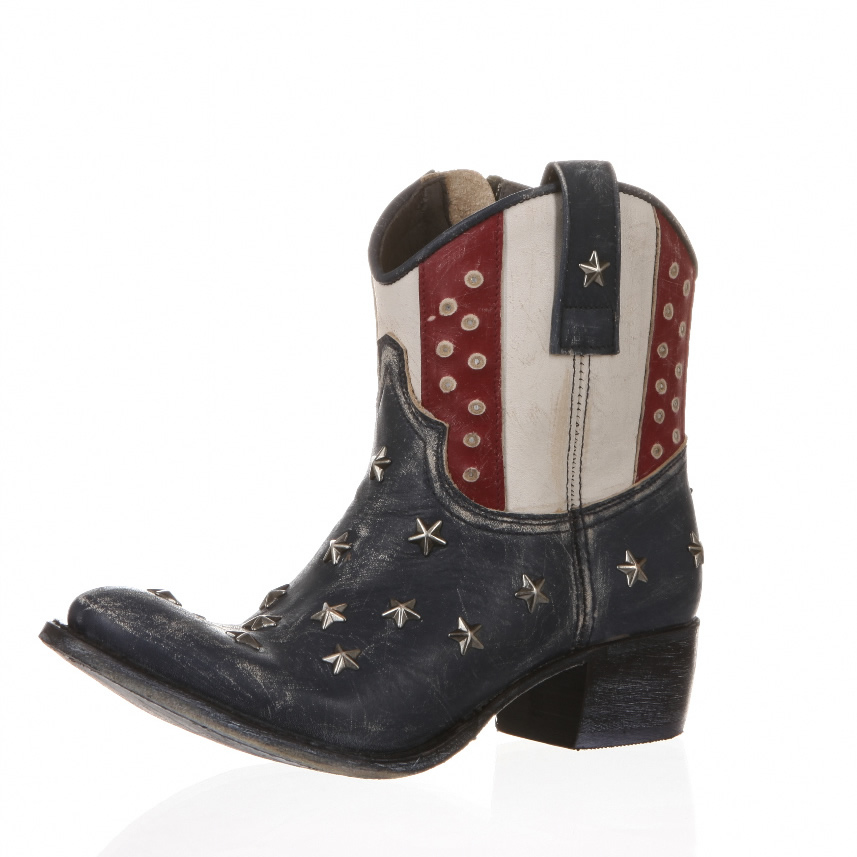 Cowboy Stiefel Sara Raspado Stars & Stripes